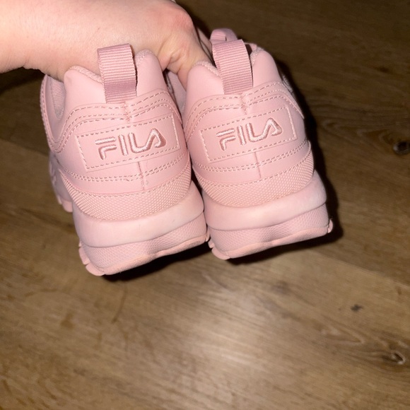 FILA Disruptor II Casual Chunky Platform Women’s Size 7.5 Pink Sneakers 2000s - Picture 5 of 7